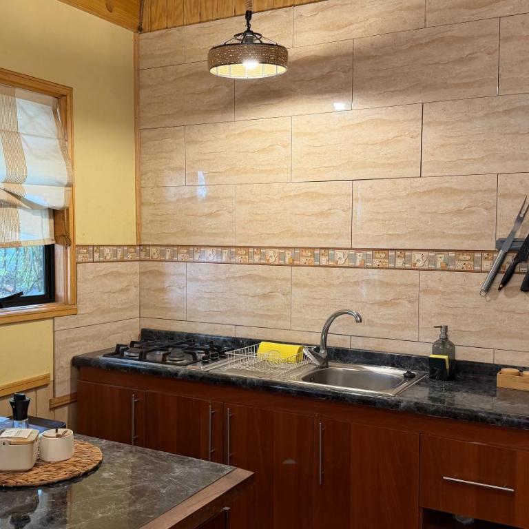 Cabaña Roca Volcán - Two-Bedroom House - 16