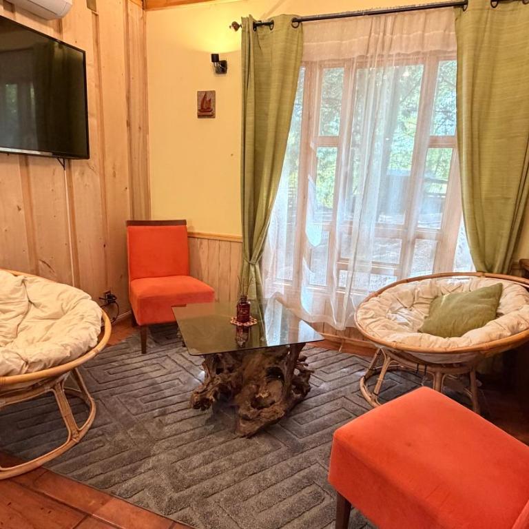 Cabaña Roca Volcán - Two-Bedroom House - 10
