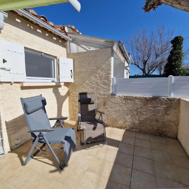 Maison proche plage avec terrasse - 5 pers. - FR-1-387-231 - Apartamento - 12