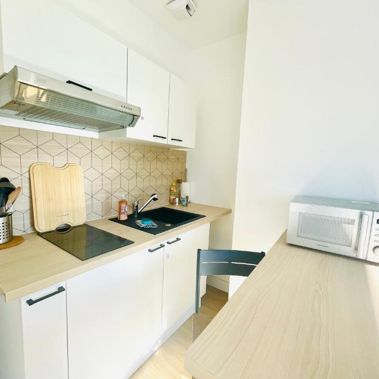 La suite Beaulieu cosy studio île de Nantes - Appartement 1 Chambre - 3