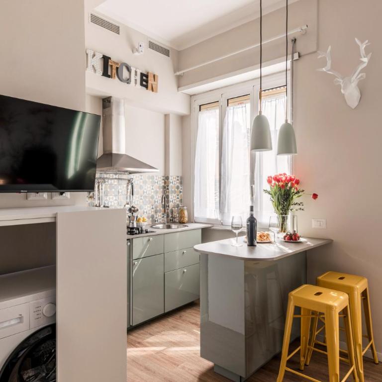 The Best Rent - Bright studio apartment in the historic center of Rome - Monolocale - 6