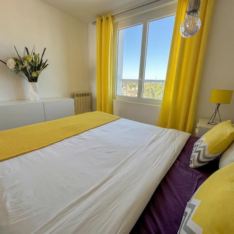 T3 vue mer-Emplacement idéal-Parking - Apartment mit 2 Schlafzimmern - 12