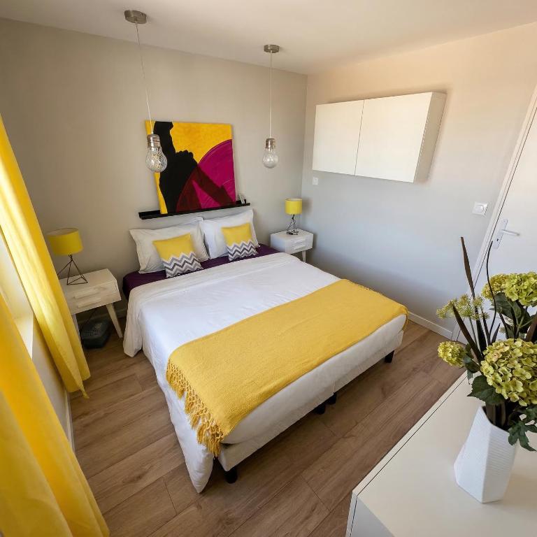 T3 vue mer-Emplacement idéal-Parking - Apartment mit 2 Schlafzimmern - 14