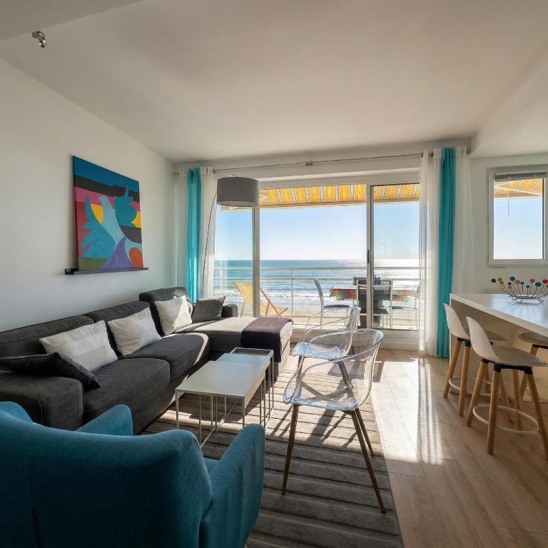 T3 vue mer-Emplacement idéal-Parking - Apartment mit 2 Schlafzimmern - 16