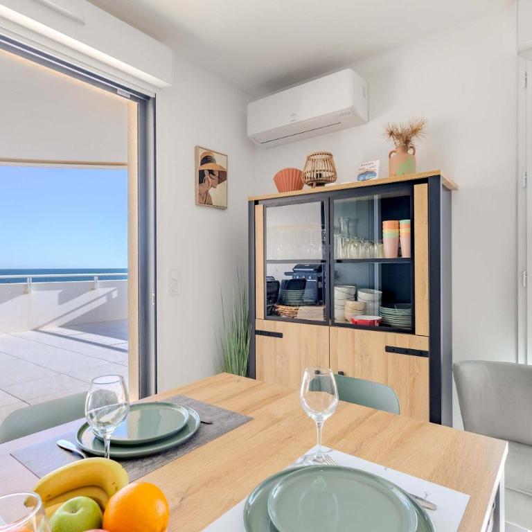 Valras-Loc Archipel Panarea Horizon Bleu - Deluxe One-Bedroom Apartment with Ocean View - 1