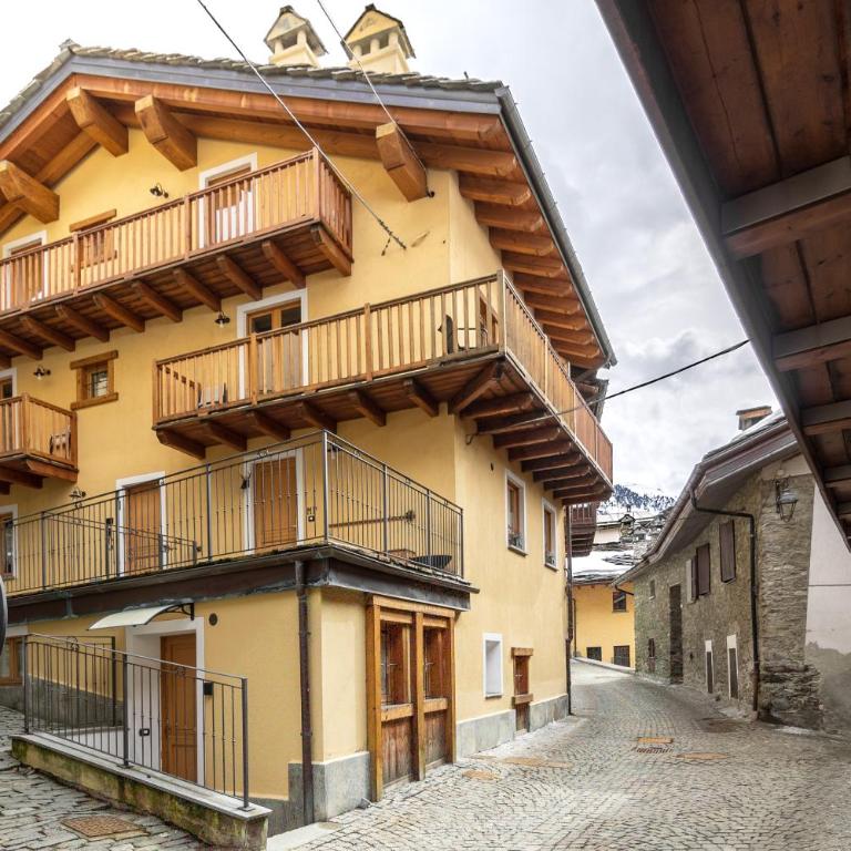 NEW Alpe Veille, Chalet Centro La Thuile 2 Bagni e Garage Privato - Appartement 1 Chambre - 2