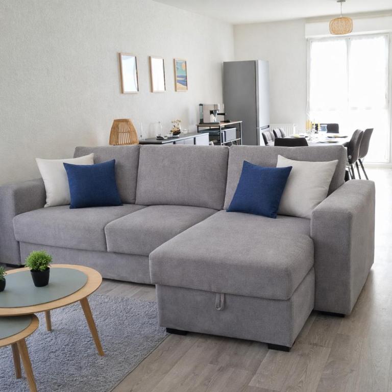 T3 centre La Teste-de-Buch Terrasse 2 parkings Wi-Fi fibre 4 pers - Apartment mit 2 Schlafzimmern - 6
