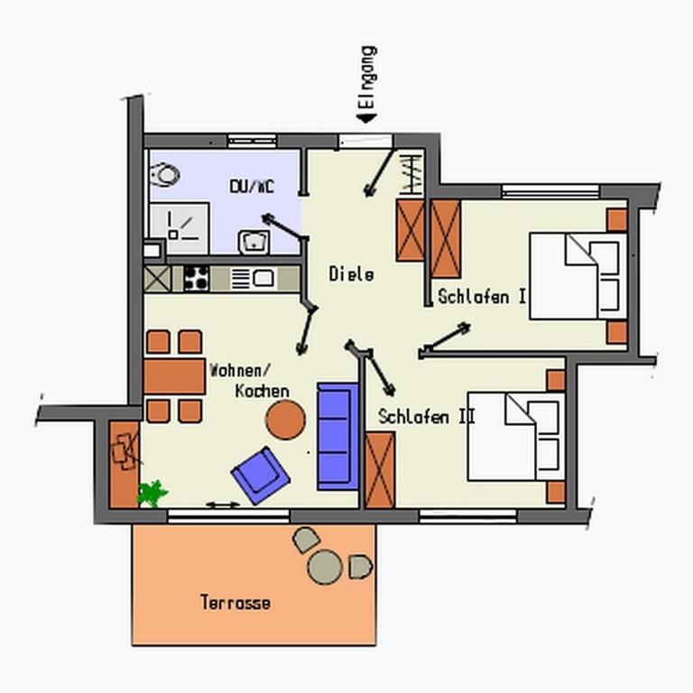 Ferienwohnung Schwansee , Schwangau-Alterschrofen im Allgäu, mit Königscard - Apartamento - 7