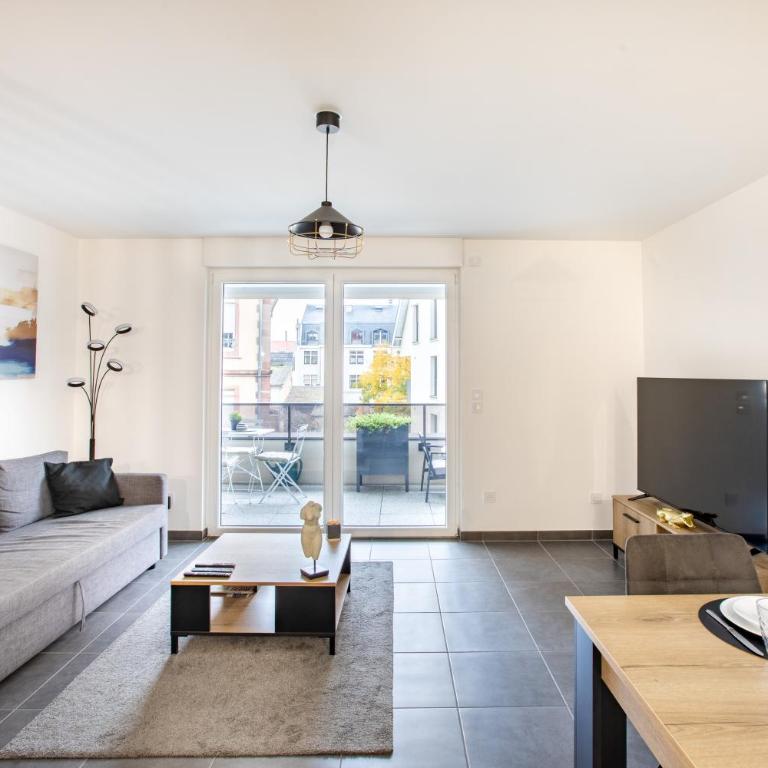 Superbe T3 neuf avec balcon & parking - Apartment mit 2 Schlafzimmern - 1