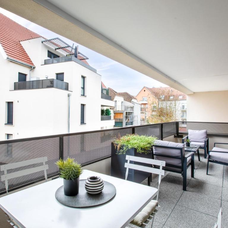 Superbe T3 neuf avec balcon & parking - Apartment mit 2 Schlafzimmern - 26