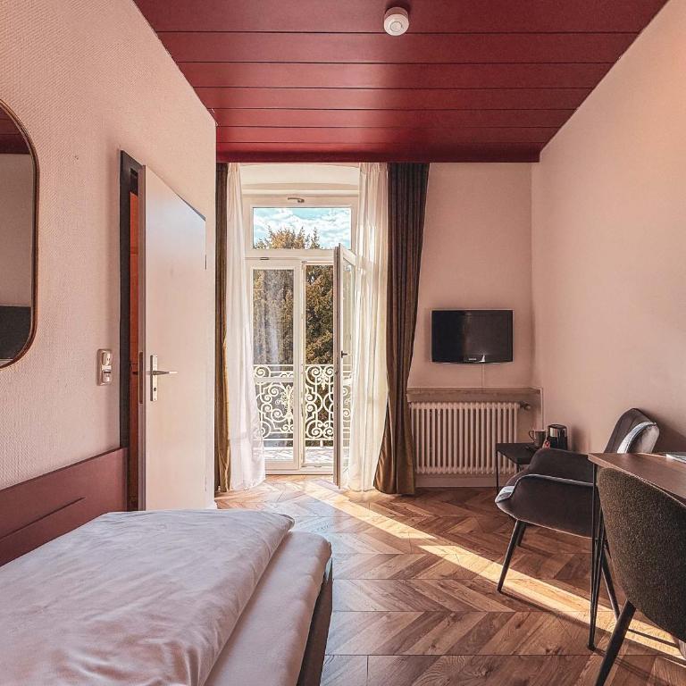 Villa Dora Petit Hôtel - Einzelzimmer mit Balkon - 1