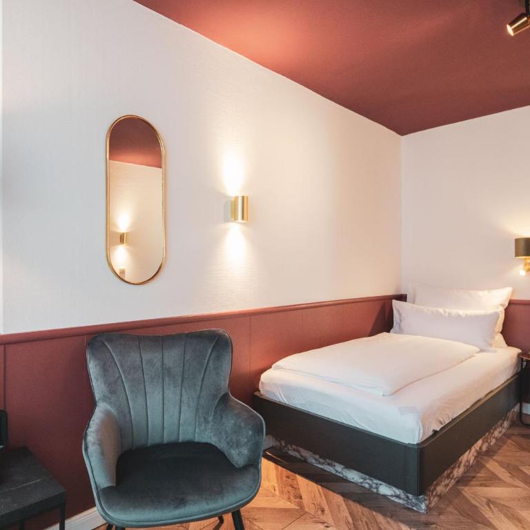Villa Dora Petit Hôtel - Einzelzimmer mit Balkon - 4