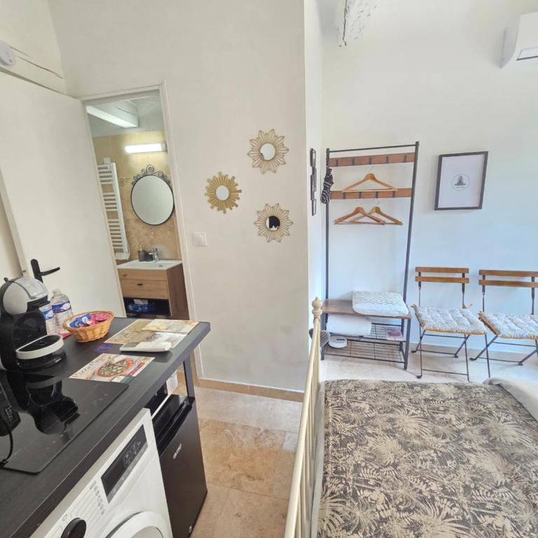 Le Studio des Fontêtes Climatisé - Apartamento de 1 dormitorio - 6