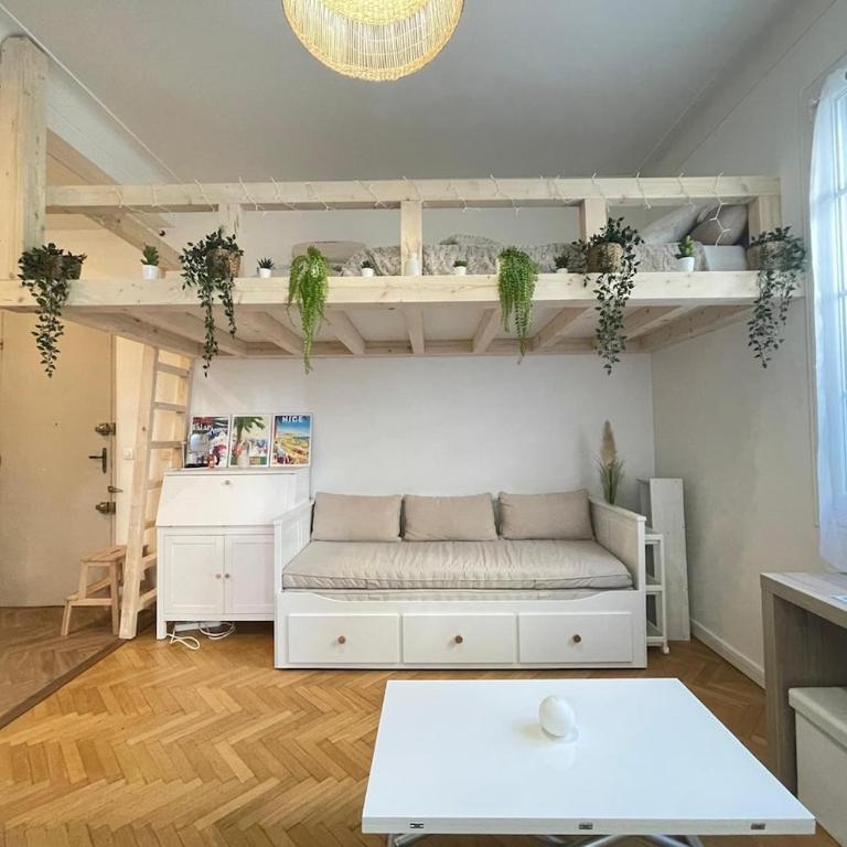 Centre ville, plage à 5 min, grand studio cosy - Appartement 2 Chambres - 1