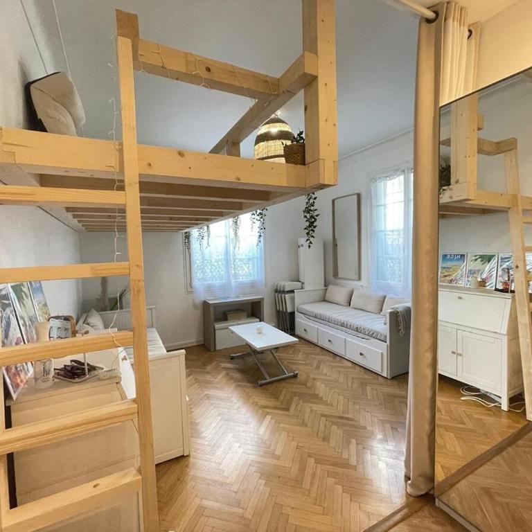 Centre ville, plage à 5 min, grand studio cosy - Appartement 2 Chambres - 9