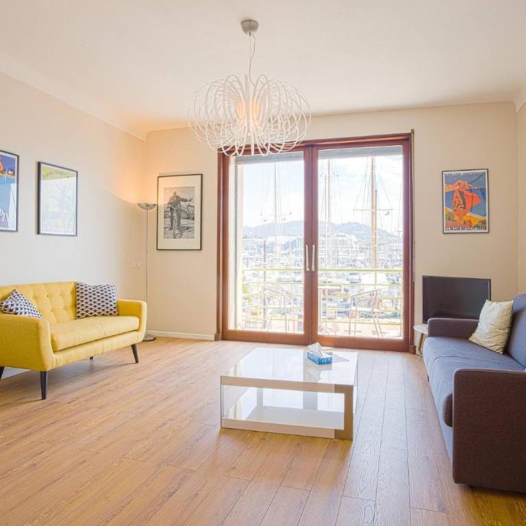 Fully AC, Port-view, 2 min beach and Palais - Apartment - 6