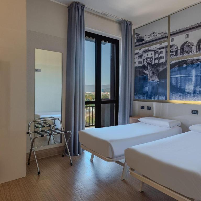 B&B Hotel Firenze Novoli - Camera Doppia con Letti Singoli - 1