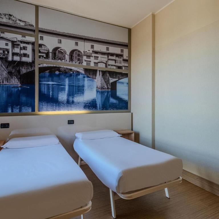B&B Hotel Firenze Novoli - Camera Doppia con Letti Singoli - 3