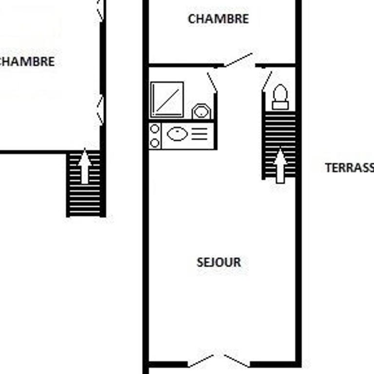 Villa 3 Pièces, Mezzanine, 5 Pers., Clim, Parking, Port Leucate - FR-1-81-68 - Villa - 19