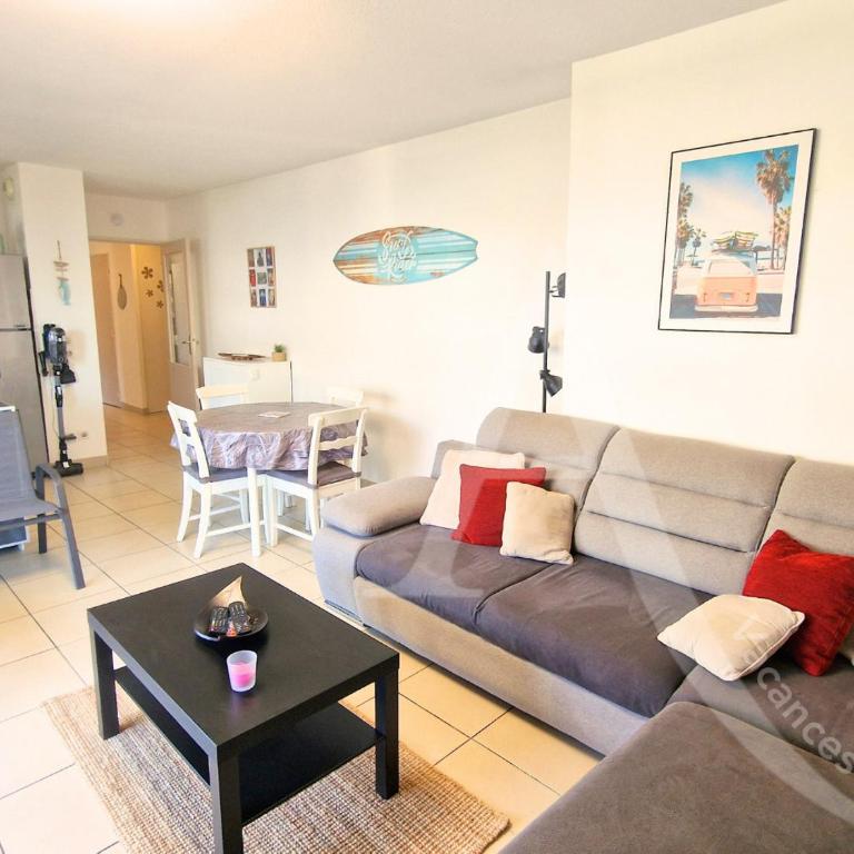 012 grand t3 avec clim, garage, piscine, wifi - Appartement 2 Chambres avec Terrasse et Vue sur la Mer - 9