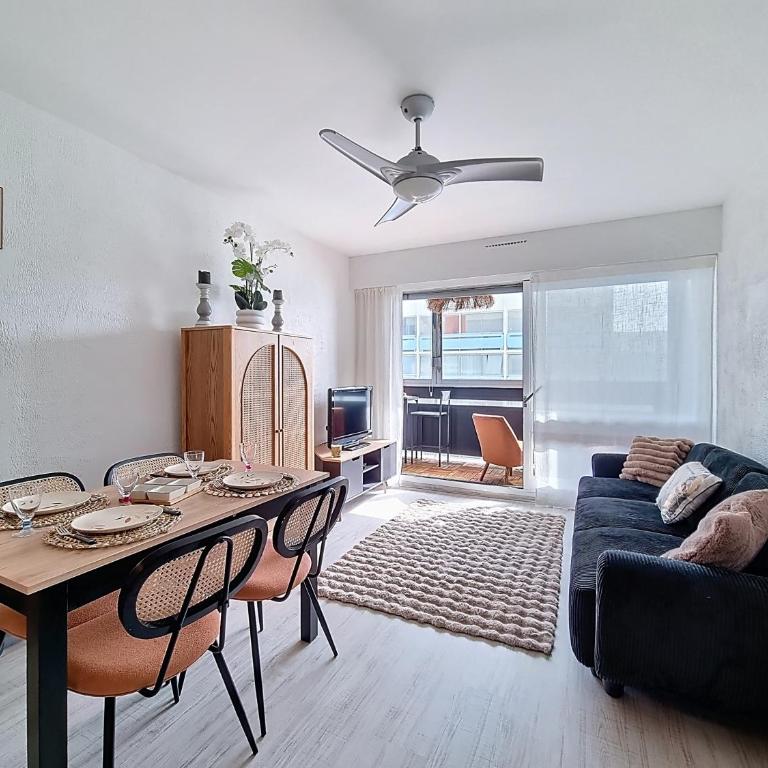Bel Horizon, Loggia Vue mer, Parking privé, Plage 50m - Apartment mit 1 Schlafzimmer - 8