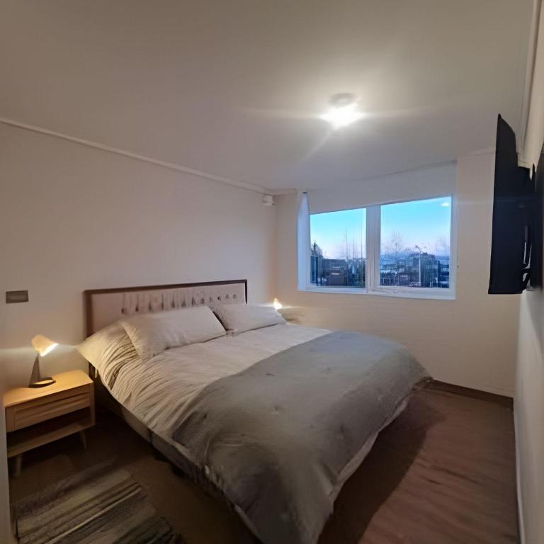 Depto. nuevo en condominio, estacionamiento y wifi - Apartamento de 1 dormitorio - 4