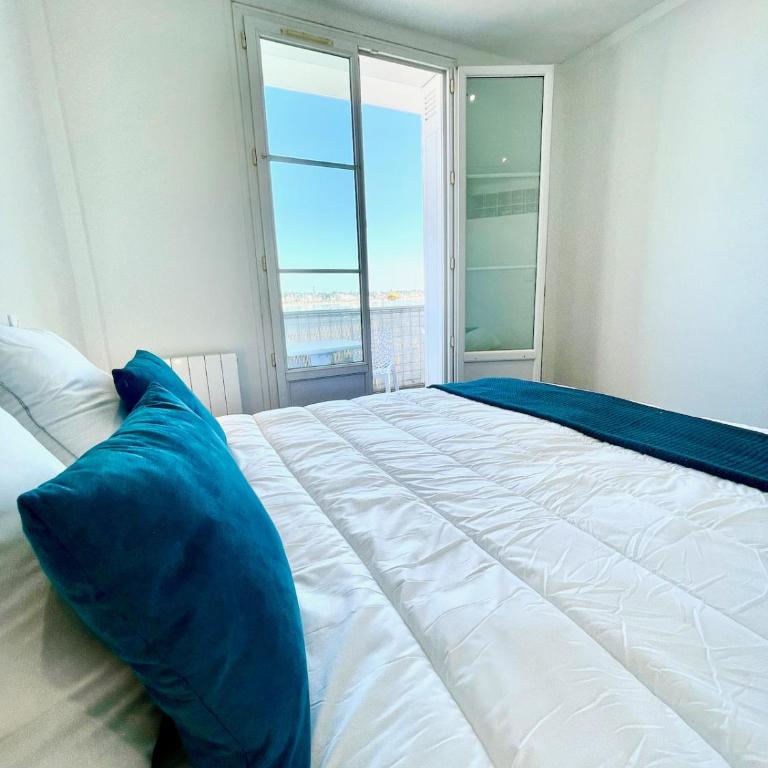 Harbor - T3 vue Mer - 100 m de la plage - Appartement 2 Chambres - 13