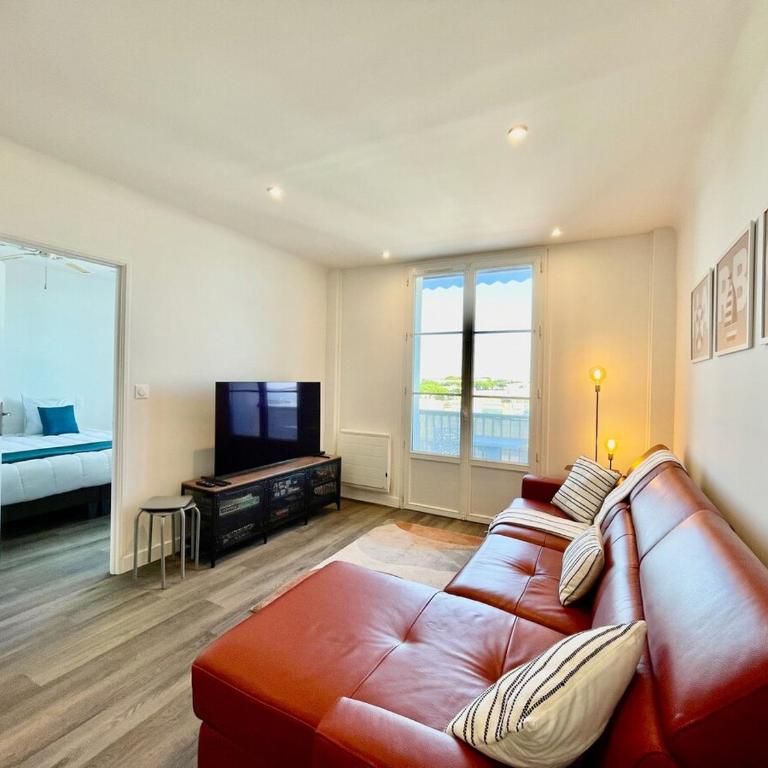 Harbor - T3 vue Mer - 100 m de la plage - Appartement 2 Chambres - 37