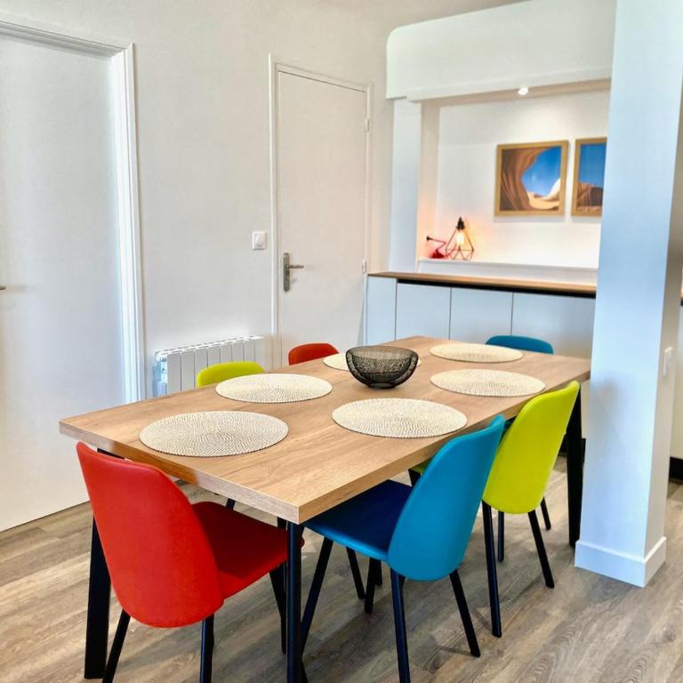 Harbor - T3 vue Mer - 100 m de la plage - Appartement 2 Chambres - 38