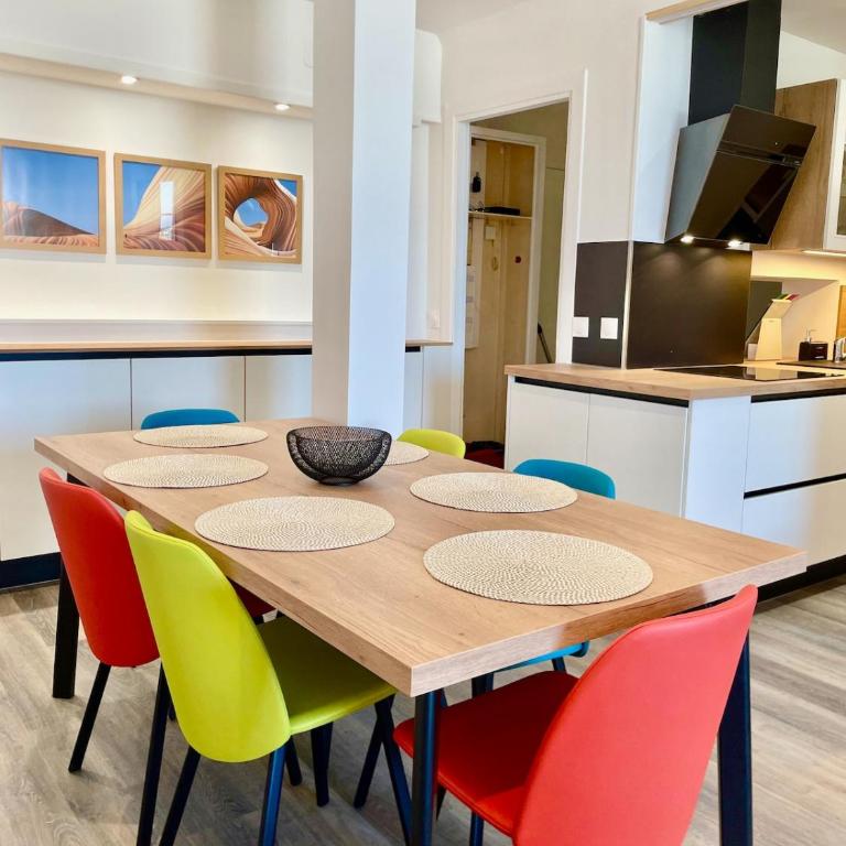 Harbor - T3 vue Mer - 100 m de la plage - Appartement 2 Chambres - 39