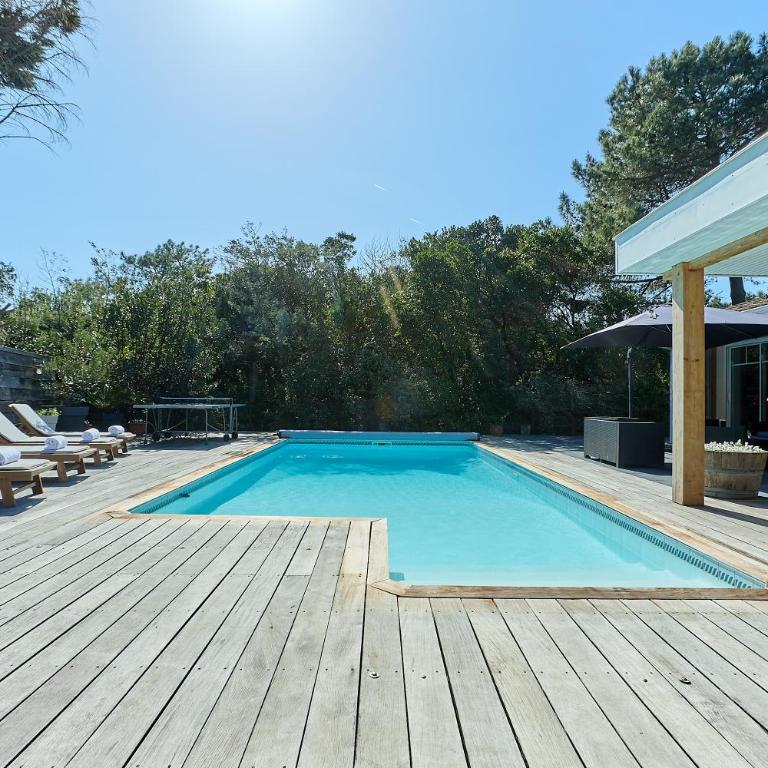 Villa Rose - Au cœur du Ferret avec Piscine Privée - Maison de Vacances - 15