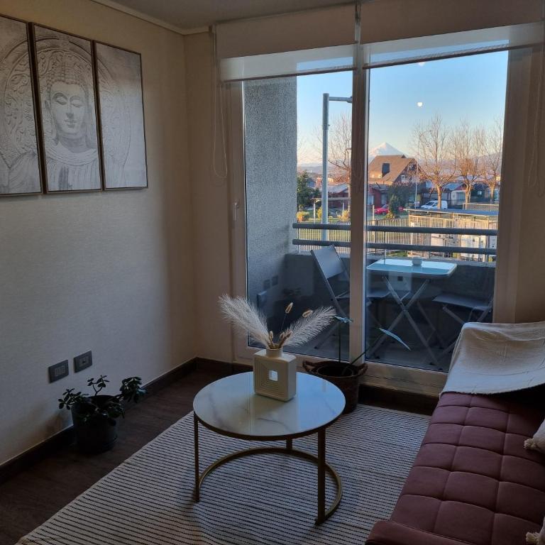 Depto. nuevo en condominio, estacionamiento y wifi - Apartamento de 1 dormitorio - 1