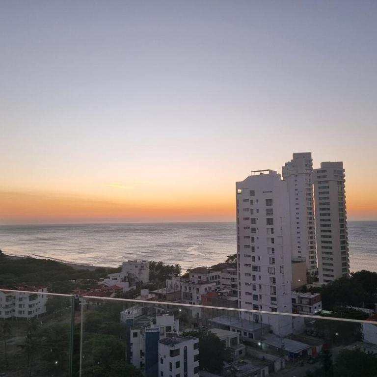 Grandioso apt cerca al mar Playa Gaira - Santa Marta - Apartamento de 1 dormitorio - 6