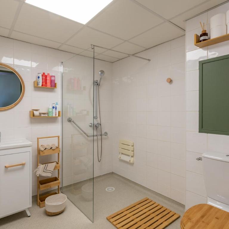 Studio cosy 2-3 pers, balcon, parking privé, clim, WiFi - 15 min sanctuaire - Studio mit Balkon - 21