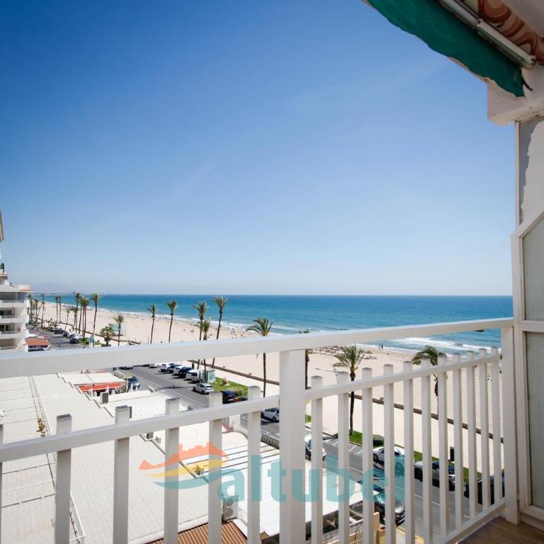 Apartamentos Torre Hirta - Apartment mit 2 Schlafzimmern, Terrasse und Meerblick - 10