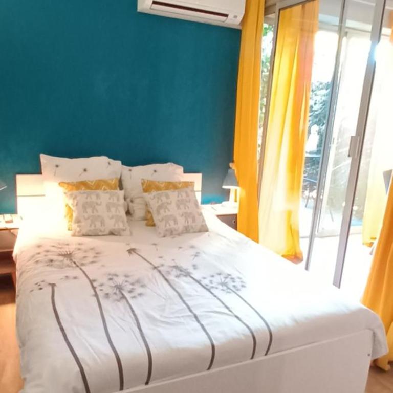 Appartement avec jardin plein sud- Clim wifi et parking - One-Bedroom Apartment - 2