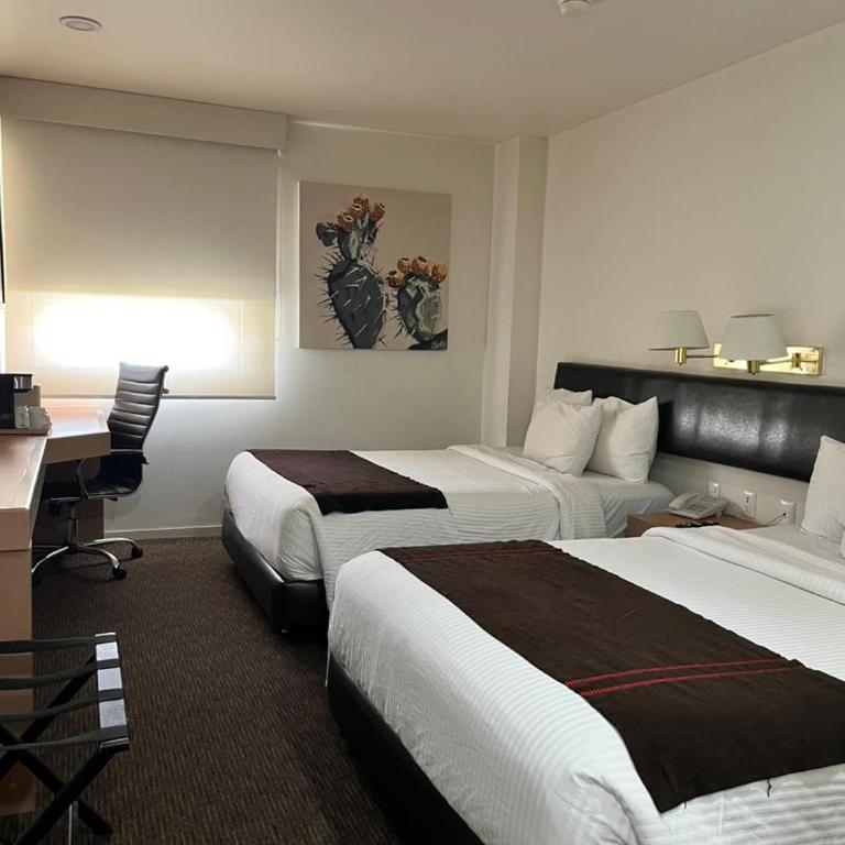 Hotel VM Express Queretaro - Chambre Lits Jumeaux - 11