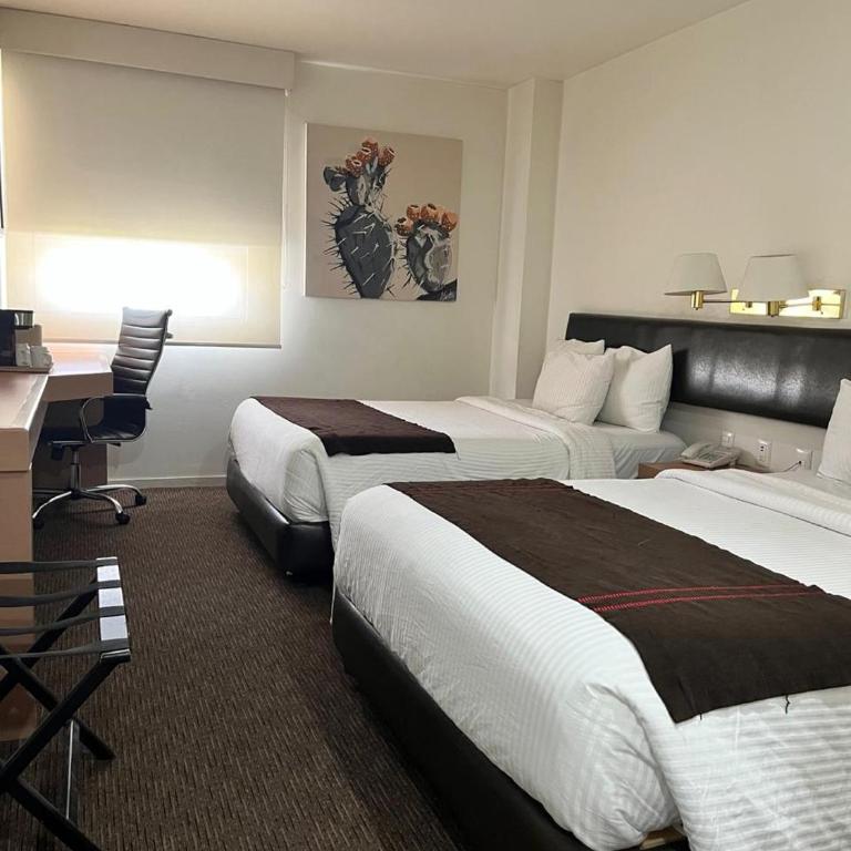 Hotel VM Express Queretaro - Chambre Lits Jumeaux - 9