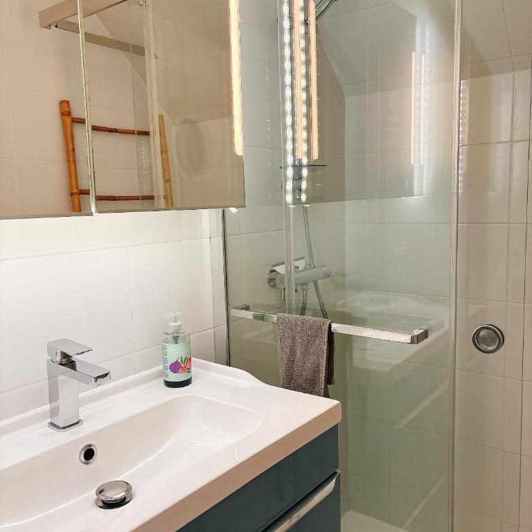 Le BULOT BLEU - 2 vacanciers - 1 chambre - Terrasse - 2 vélos - Parking - Plages et Commerces à pied - Appartement 1 Chambre - 23