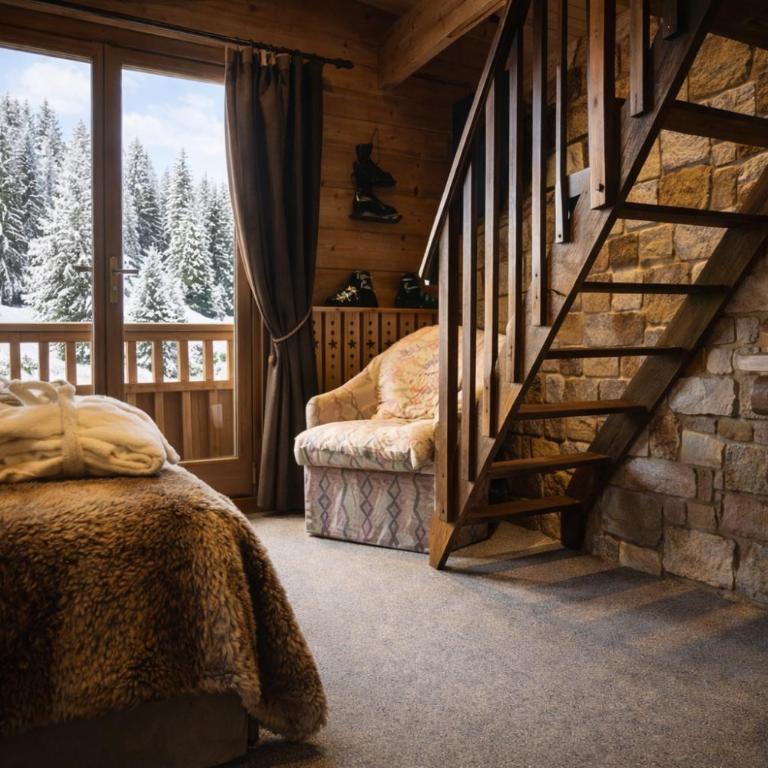 Hôtel Chalet Alpage - Chambre Triple – Vue sur Montagne - 3