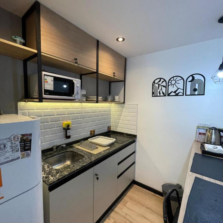 Moderno y cálido studio apartamento en Salta - Zona Paseo Güemes - Apartamento de 1 dormitorio - 12
