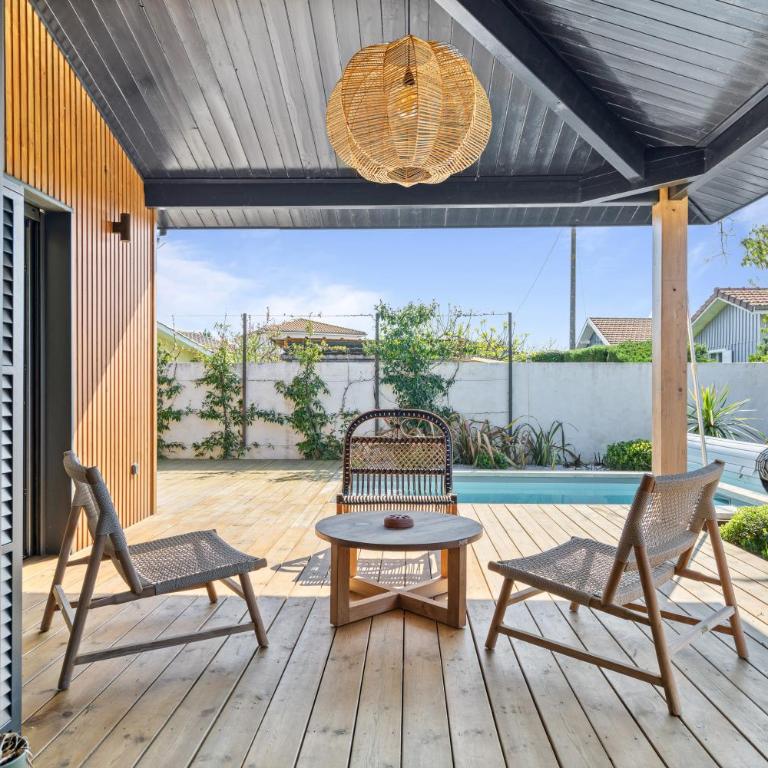 Villa design, charme avec piscine - Villa 2 Chambres - 8