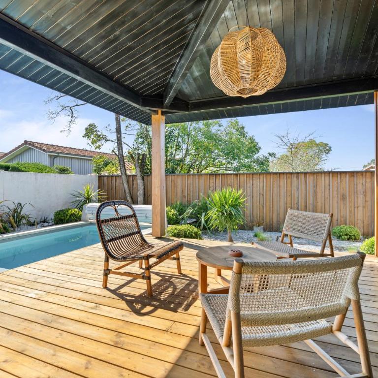 Villa design, charme avec piscine - Villa 2 Chambres - 1