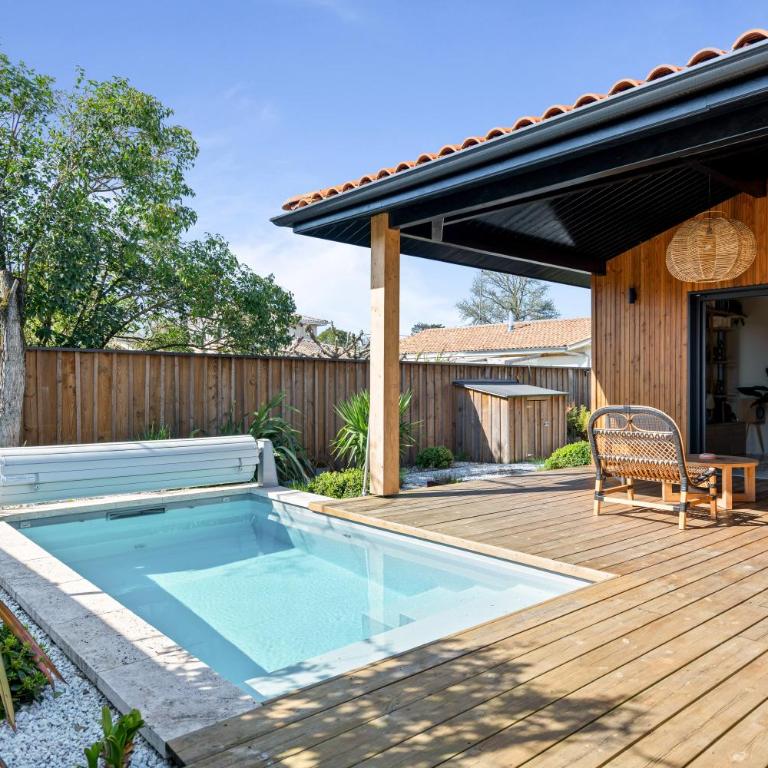 Villa design, charme avec piscine - Villa 2 Chambres - 22