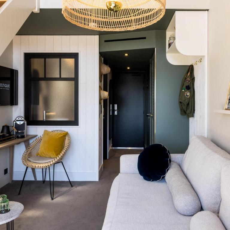 Le Celtique & Spa - Chambre de Luxe avec Terrasse - 8