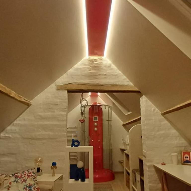 Atelier de Mam'zelle et Kaïra SPA&MASSAGE&FITNESS - Chambre Double avec Toilettes Communes - 4