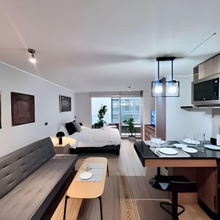 Studio Funcional - Terraza - Estoril CLC - One-Bedroom Apartment - 11