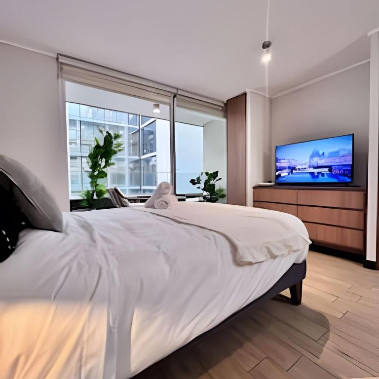 Studio Funcional - Terraza - Estoril CLC - One-Bedroom Apartment - 16