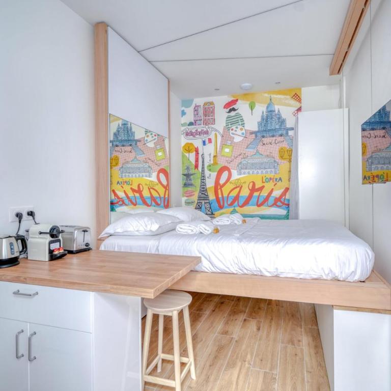 Tiny studio canal st martin Buttes Chaumont - Appartamento - 7