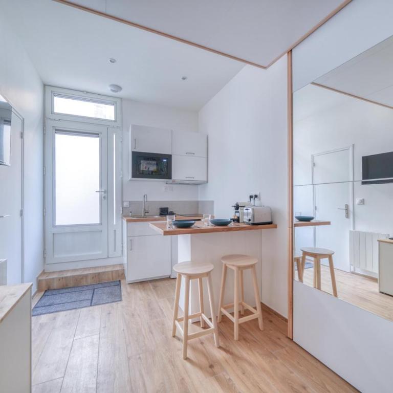 Tiny studio canal st martin Buttes Chaumont - Appartamento - 8